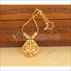 Designer gold plated Temple Necklace M963 - Necklace Set