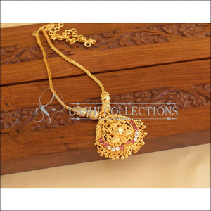 Designer gold plated Temple Necklace M963 - Necklace Set