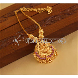 Designer gold plated Temple Necklace M965 - Necklace Set