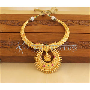 Designer Gold Plated Temple Necklace Set M1886 - Necklace Set