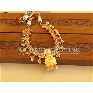 Designer Gold Plated Temple Necklace Set M1888 - Necklace Set