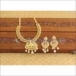 Designer Gold Plated Temple Necklace Set M1984 - Necklace Set