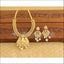 Designer Gold Plated Temple Necklace Set M1984
