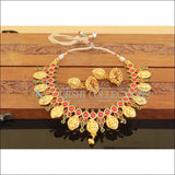 Designer Gold Plated Temple Necklace Set M2499 - Necklace Set