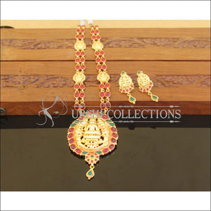 Designer Gold Plated Temple Necklace Set M2502 - Necklace Set