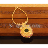 Designer Gold Plated Temple Palakka Necklace M2106 - Set