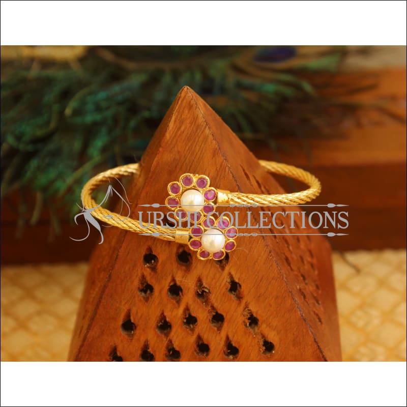 Designer Gold Platted Kada M1450 - 2.6 - Bracelets