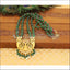 Designer Handmade pumpkin beads temple necklace M762