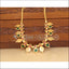 Designer kerala style gold plated palakka coin necklace M1063