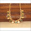 Designer kerala style gold plated palakka coin necklace M1063