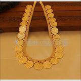 Designer Kerala style gold plated temple long necklace M973 - Necklace Set