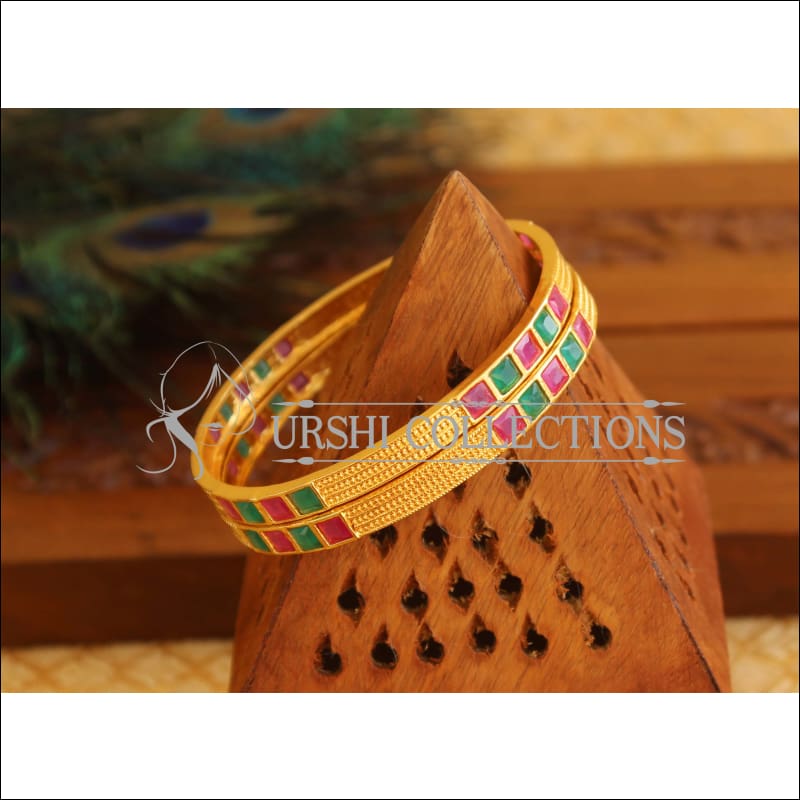 Designer Matte finish Bangles M1789 - 2.4 - Bangles