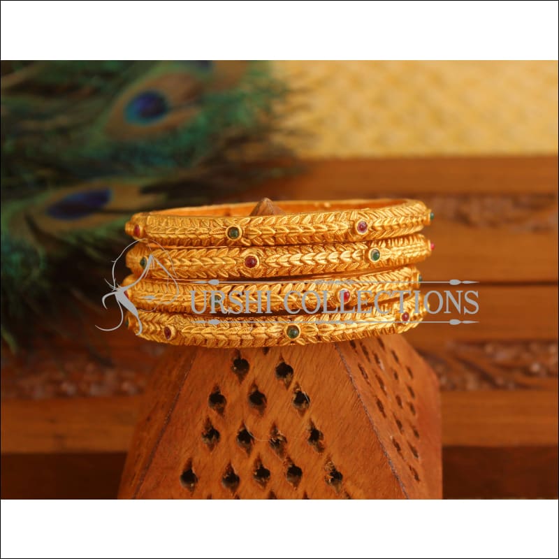 Designer Matte Finish Bangles M1804 - 2.6 - Bangles
