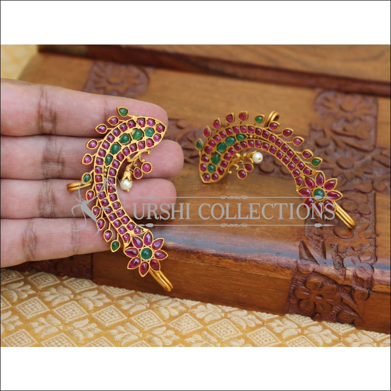 Designer Matte finish earrings M1249 - MULTY - Earrings