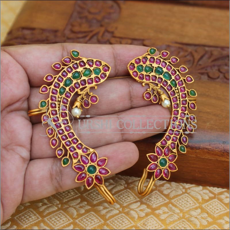 Designer Matte finish earrings M1249 - Earrings