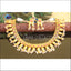 Designer matte finish mango necklace M712