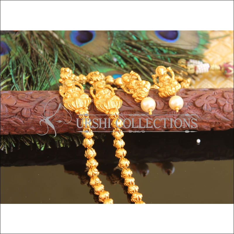 Designer matte finish necklace set M709 - Necklace Set