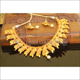 Designer matte finish necklace set M719 - Necklace Set