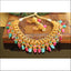 Designer matte finish peacock Necklace set M728