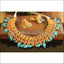 Designer matte finish peacock Necklace set M730