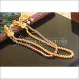 Designer matte finish temple necklace M710 - Necklace Set