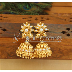 Designer Pearl Earrings M2865 - EARRINGS