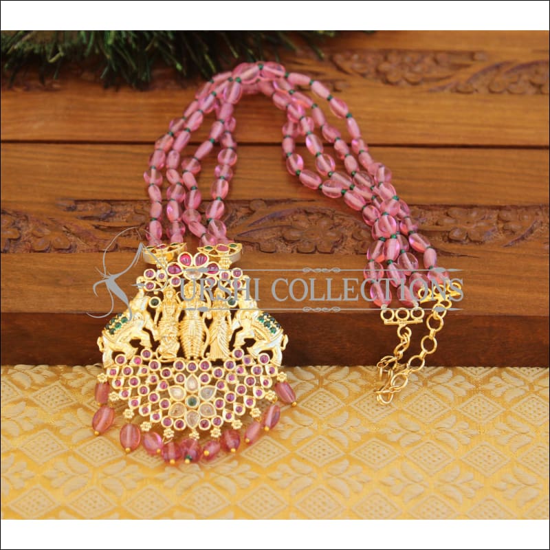 Designer Ramparivar Handmade necklace M761 - Necklace Set