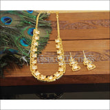 Designer Real Pure Brass Kundan Necklace Set M3006 - Necklace Set