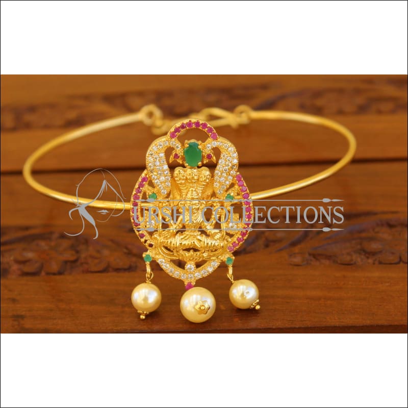 Designer Temple CZ Armlet M920 - BAJU BAND