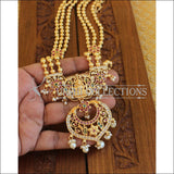 Designer Temple gold plated layer necklace M702 - Necklace Set