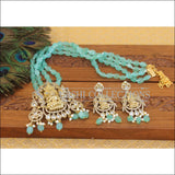 Designer Victorian AD Stones Temple Necklace Set M2802 - Necklace Set