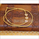 ELEGANT GOLD PLATED CZ MOPPU CHAIN UTV821 - Moppu chain