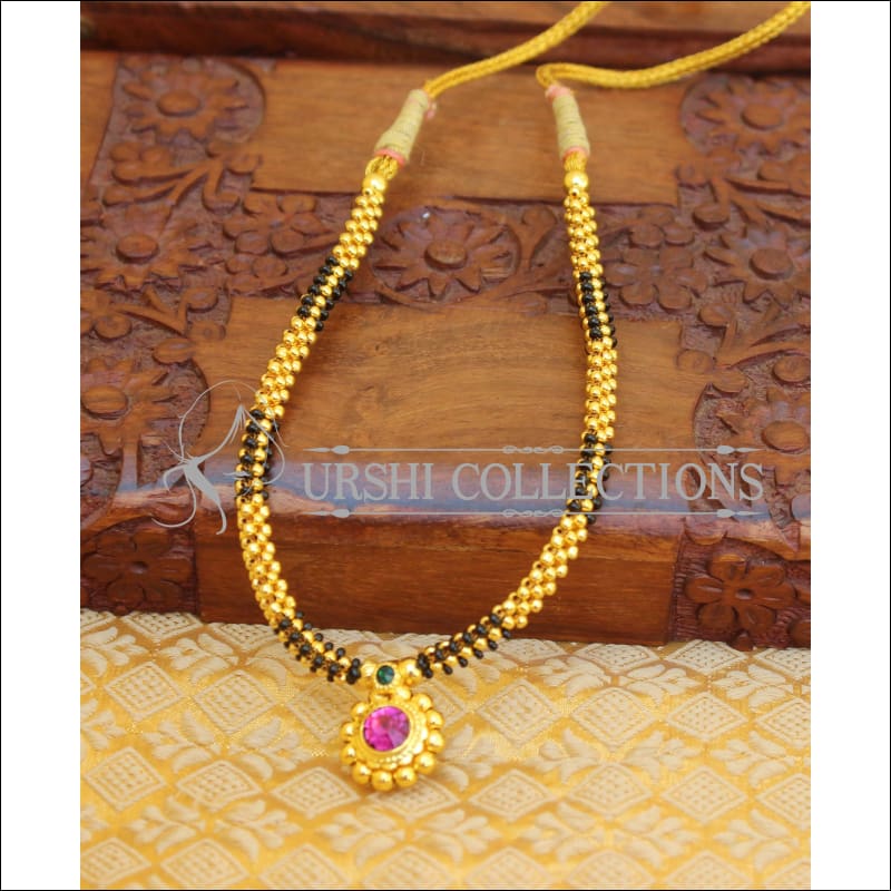 ELEGANT GOLD PLATED NECKLACE UTV687 - Necklace Set