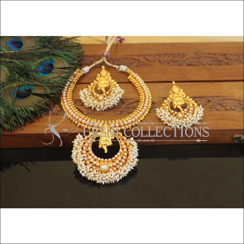 Geru Polish Ganesha Necklace Set M2426 - Necklace Set