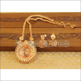 Geru Polish Gold Platted Necklace Set M1301 - Necklace Set