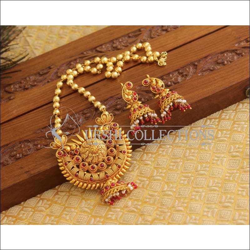 Geru Polish Mango Necklace Set M1825 - Necklace Set