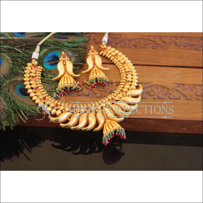 Geru Polish Mango Necklace Set M2407 - Necklace Set