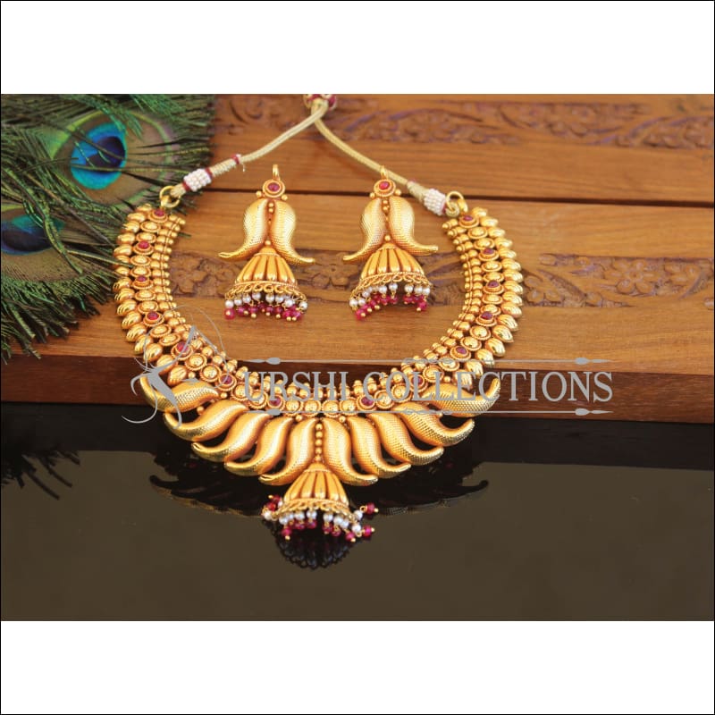 Geru Polish Mango Necklace Set M2408 - Necklace Set