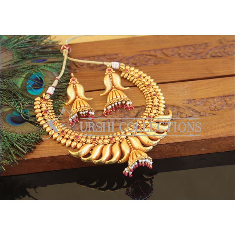 Geru Polish Mango Necklace Set M2408 - Necklace Set