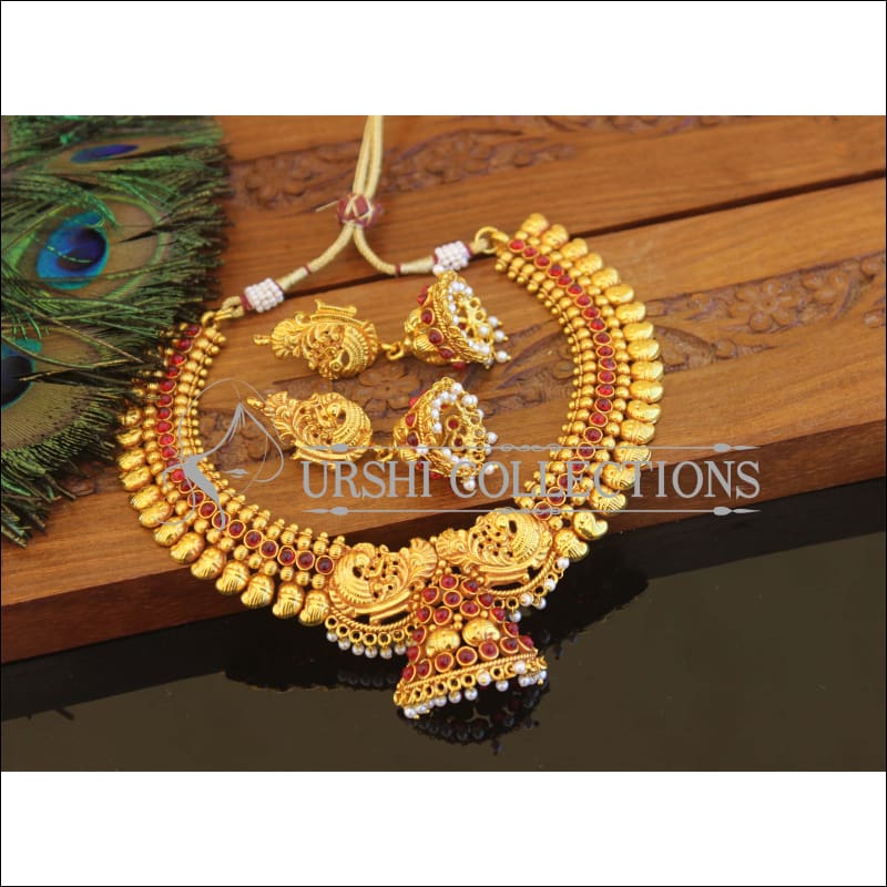 Geru Polish Peacock Necklace Set M2428 - Necklace Set