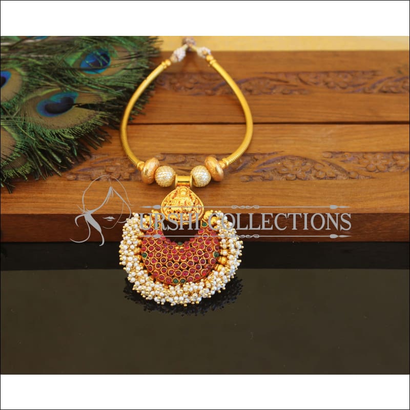 Geru Polish Temple Kempu Necklace M2429 - Necklace Set