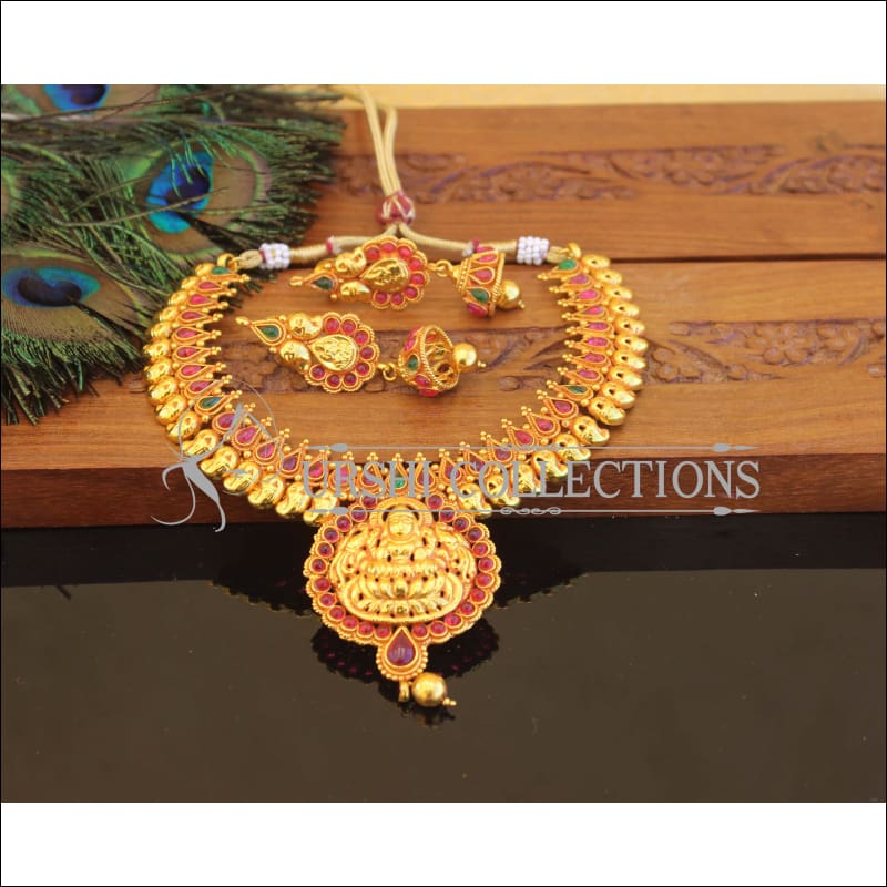 Geru Polish Temple Necklace Set M2415 - Necklace Set