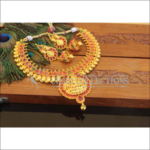 Geru Polish Temple Necklace Set M2415 - Necklace Set
