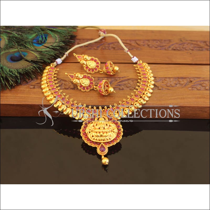 Geru Polish Temple Necklace Set M2416 - Necklace Set