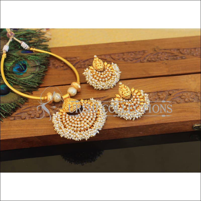 Geru Polish Temple Necklace Set M2430 - Necklace Set