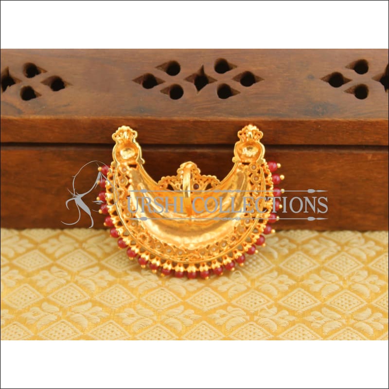 Gheru polish gold plated pendant M1043 - Pendant Set