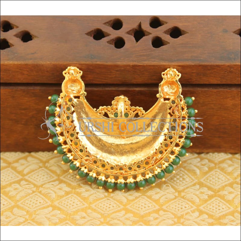 Gheru polish gold plated pendant M1044 - Pendant Set