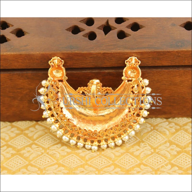 Gheru polish gold plated pendant M1048 - Pendant Set