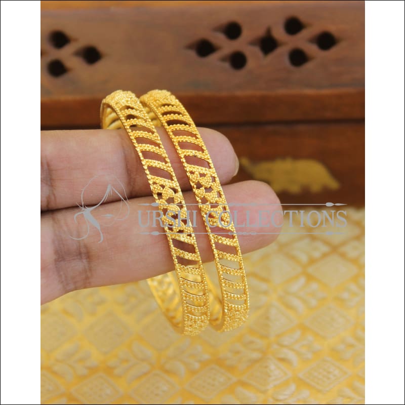 Gold plated bangles M777 - 2.4 - Bangles