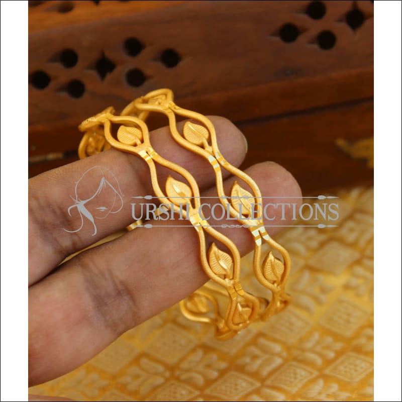 Gold plated bangles M789 - Bangles